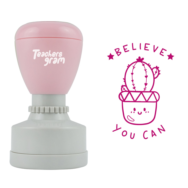 Glaube, du kannst es Lehrer Stempel