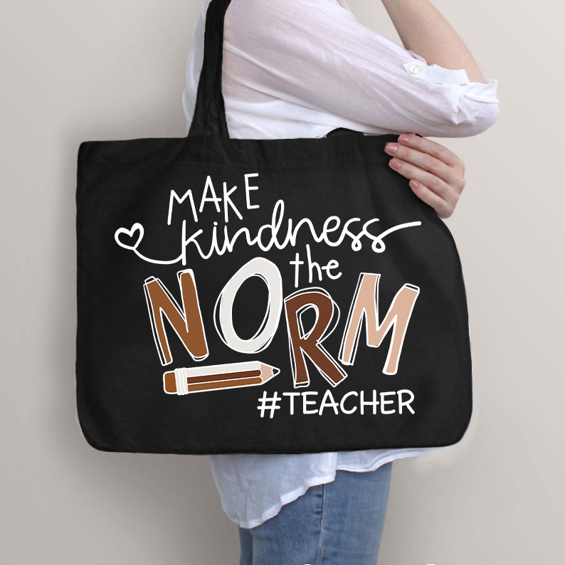 Machen Sie Freundlichkeit zur Norm Lehrer Tragetasche mit Reißverschluss