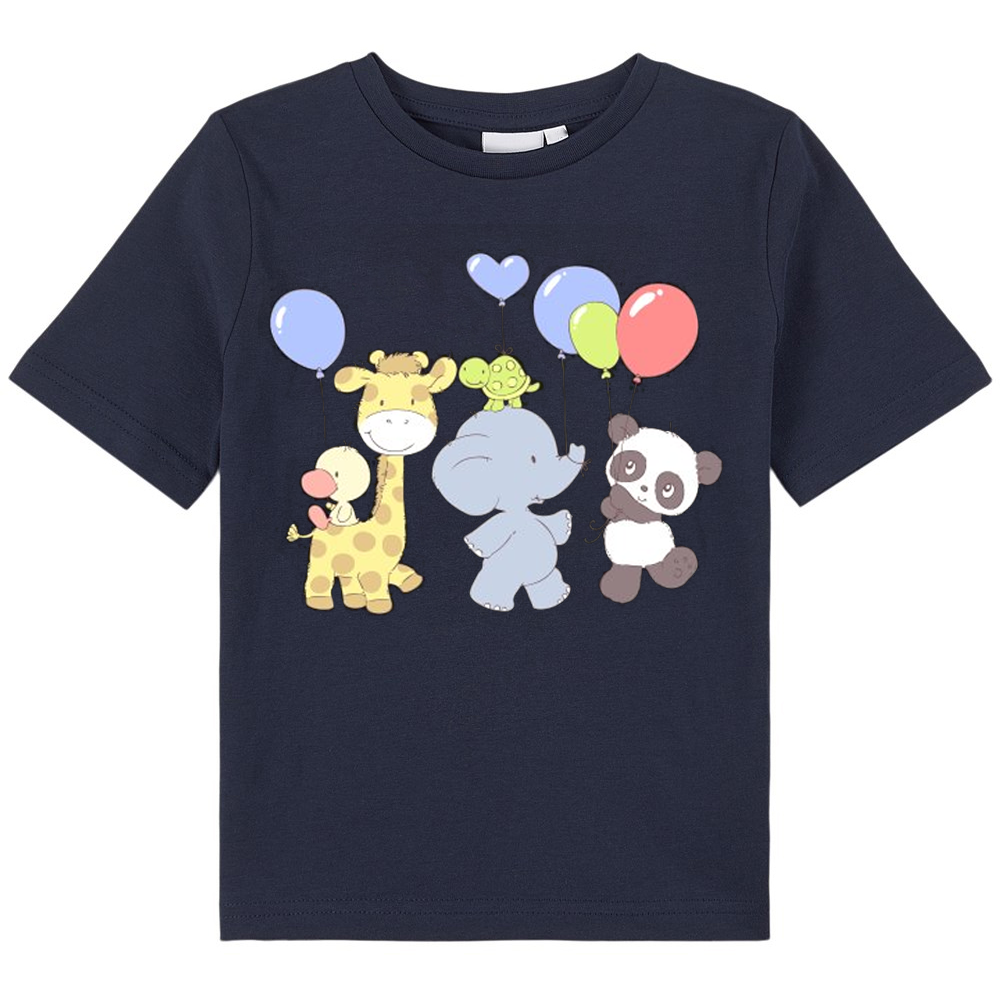 Cute Animals Are Playing  Kids T-Shirt
