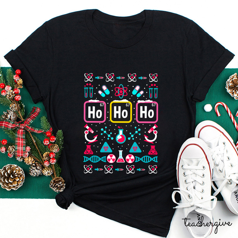 Ho Ho Ho Amazing Chemistry Teacher T-Shirt