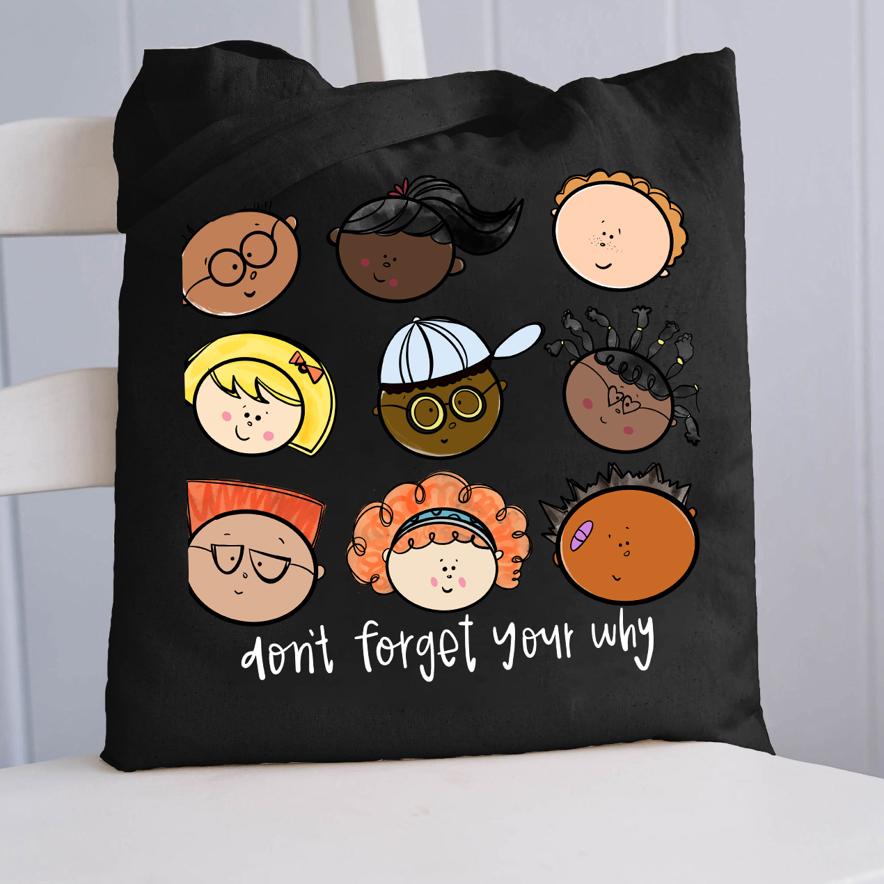 Vergessen Sie nicht Ihr Warum Lehrer Tragetasche