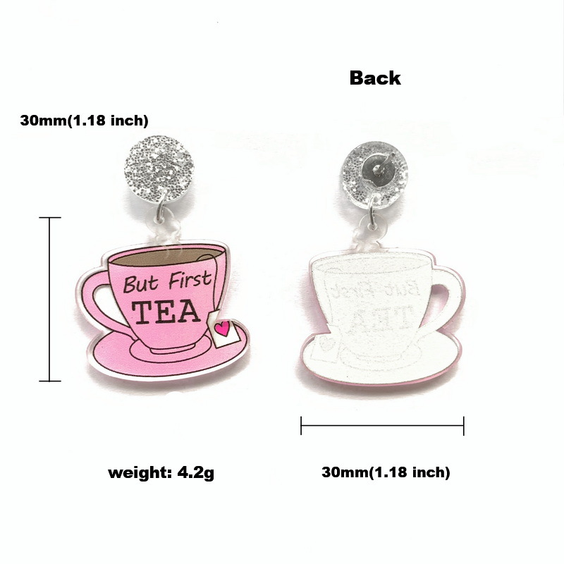 Cute Coffee Cup Earrings