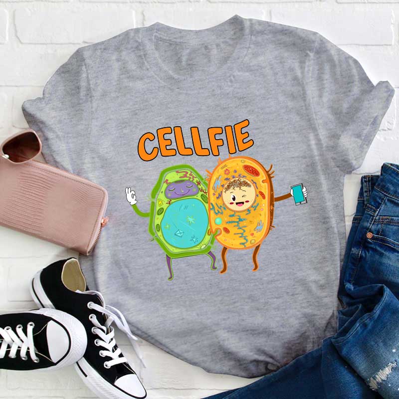 Cellfie Lehrer T-Shirt