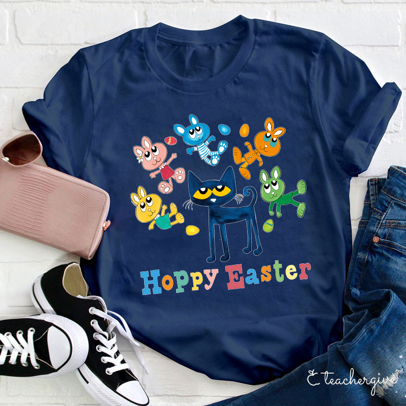 Hoppy Easter Teacher T-Shirt