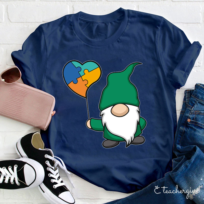 SLP Balloon Gnome Teacher T-Shirt