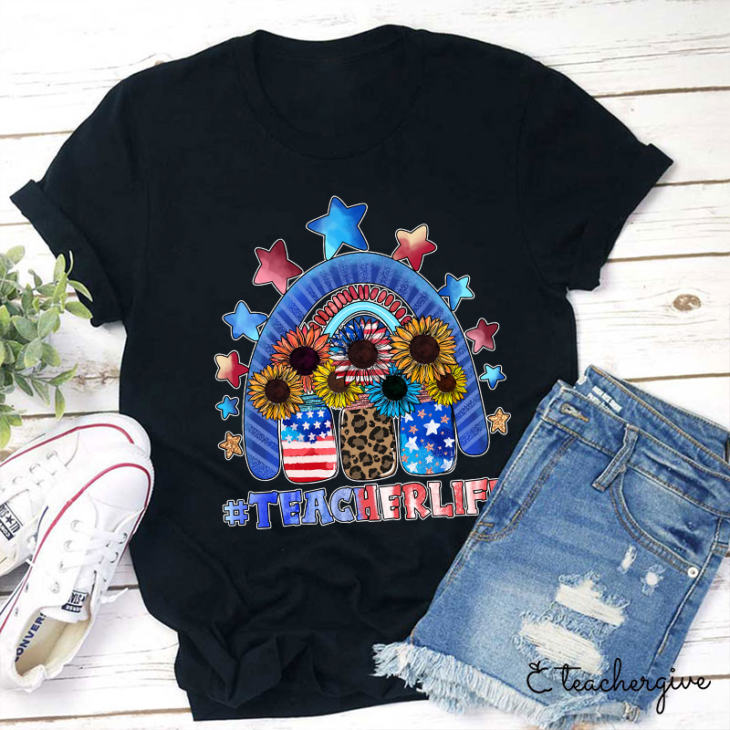 Teacherlife Sunflower T-Shirt