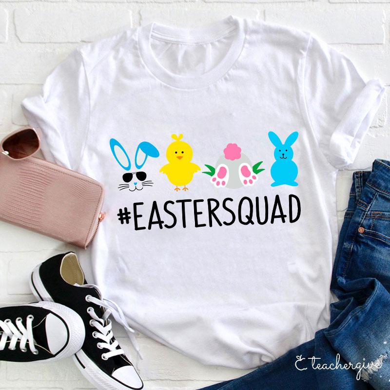 Easter Squad Teacher T-Shirt
