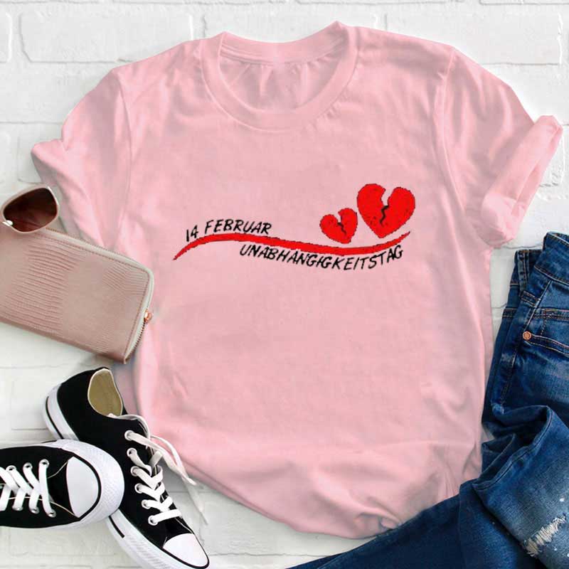 Valentinstag Lehrer T-Shirt