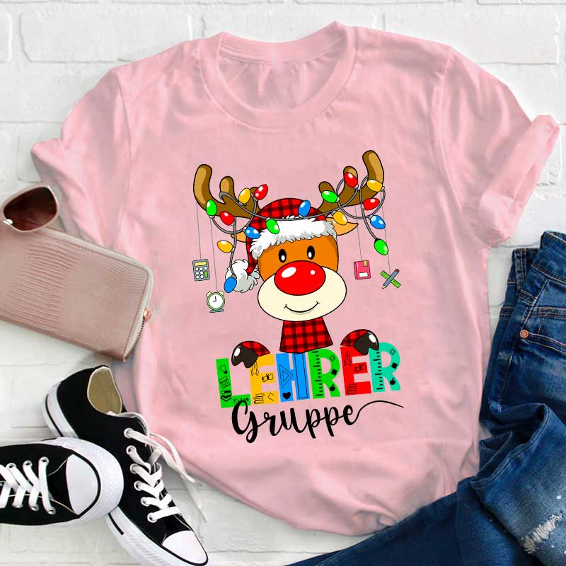 Frohe Weihnachten Alles Gute Zu Weihnachten Lehrer T-Shirt
