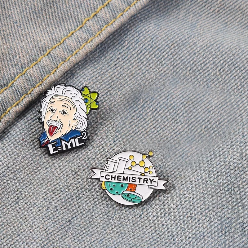 Einstein Flaschenmode Pin-Set