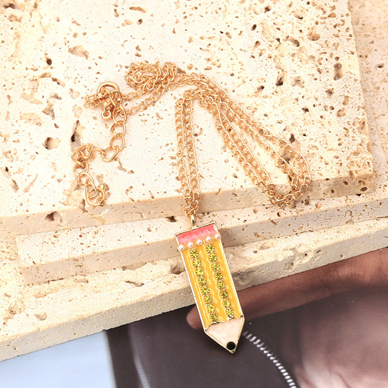 Shining Pencil Necklace