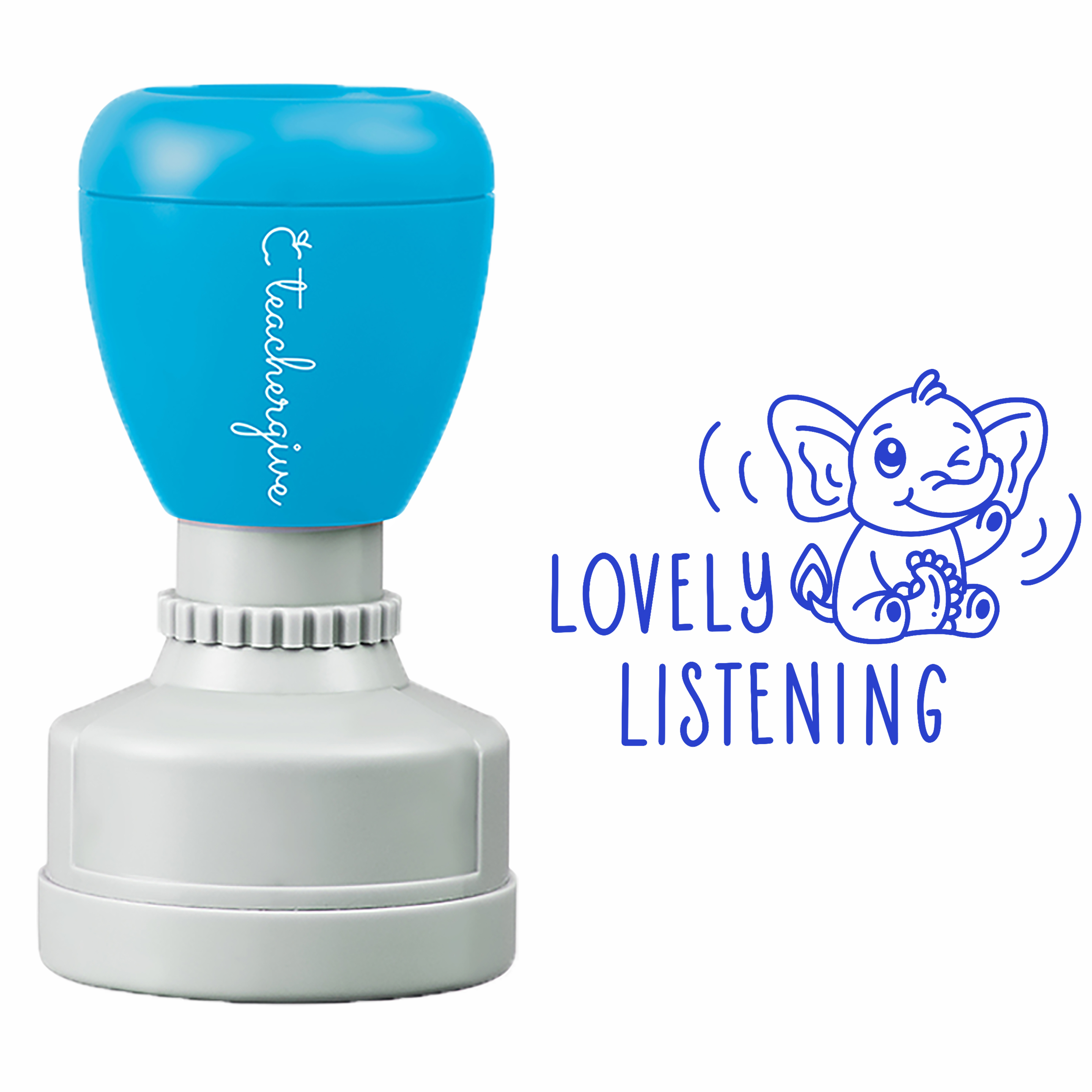 Lovely Listening Stamp