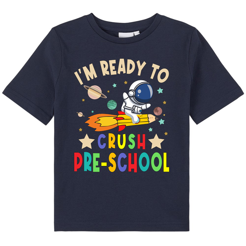 Personalized I'm Ready To Crush Pre-School  Kids T-Shirt
