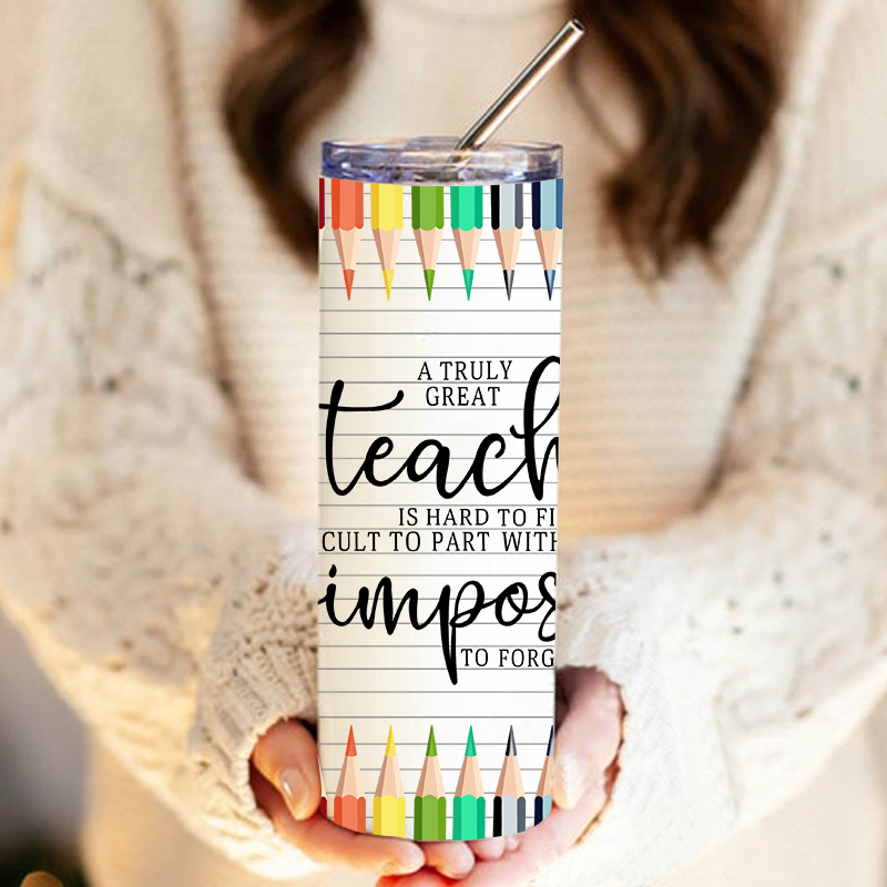 A Truly Great Teacher Tumbler
