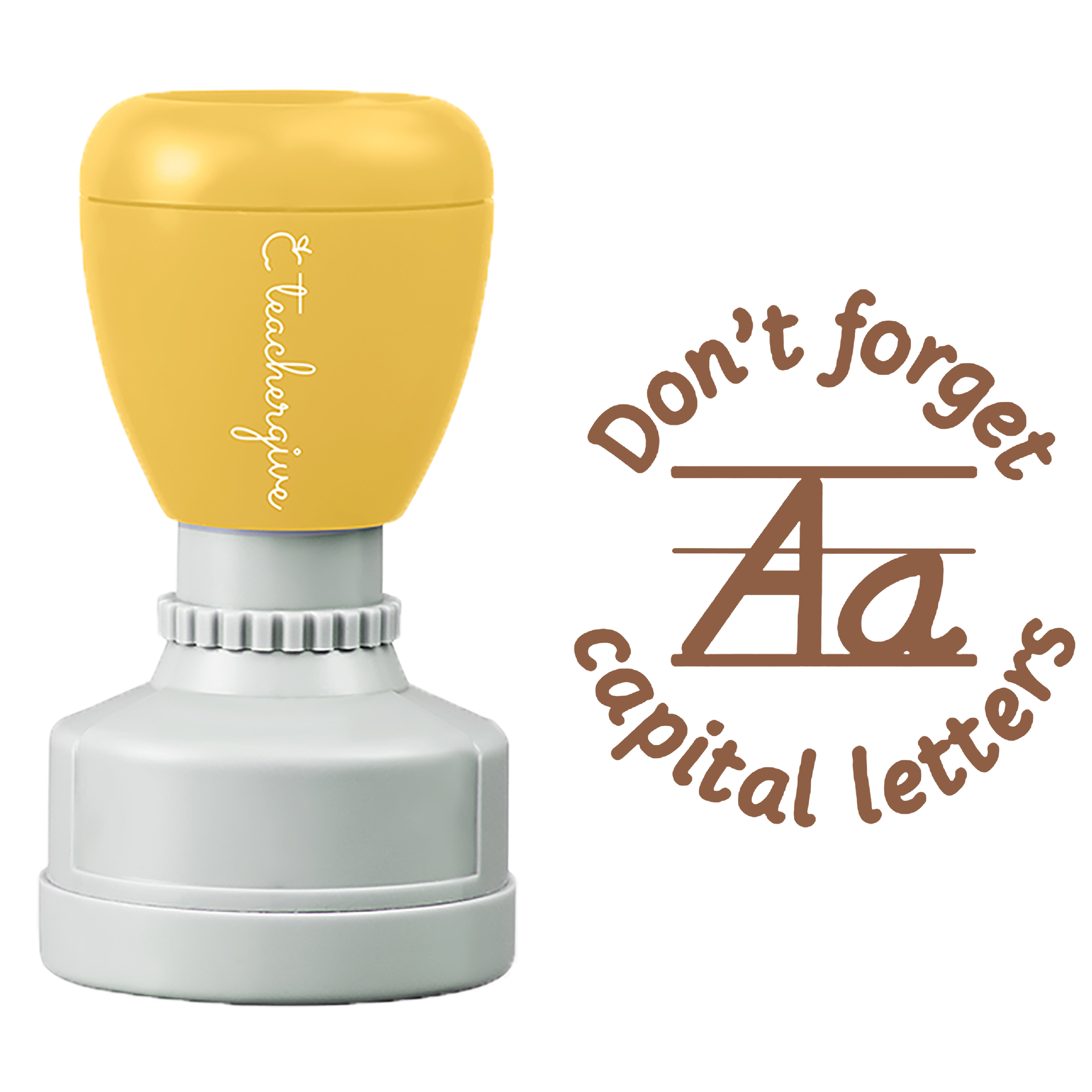 Capital Letters Stamp