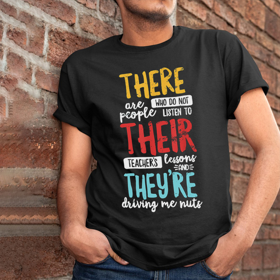 There Thier They're T-Shirt