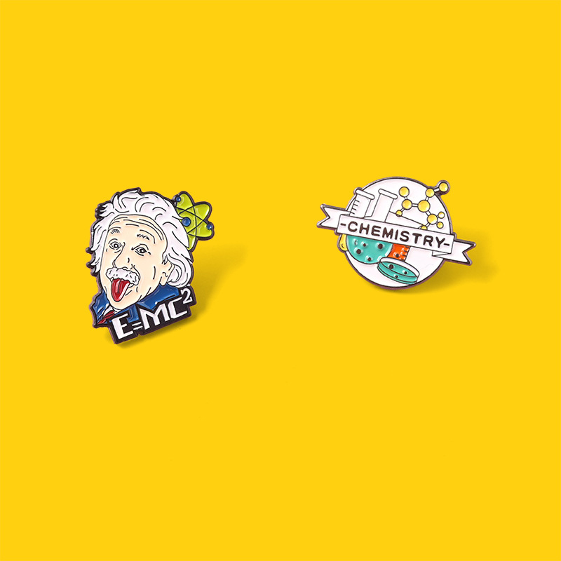 Einstein Flaschenmode Pin-Set