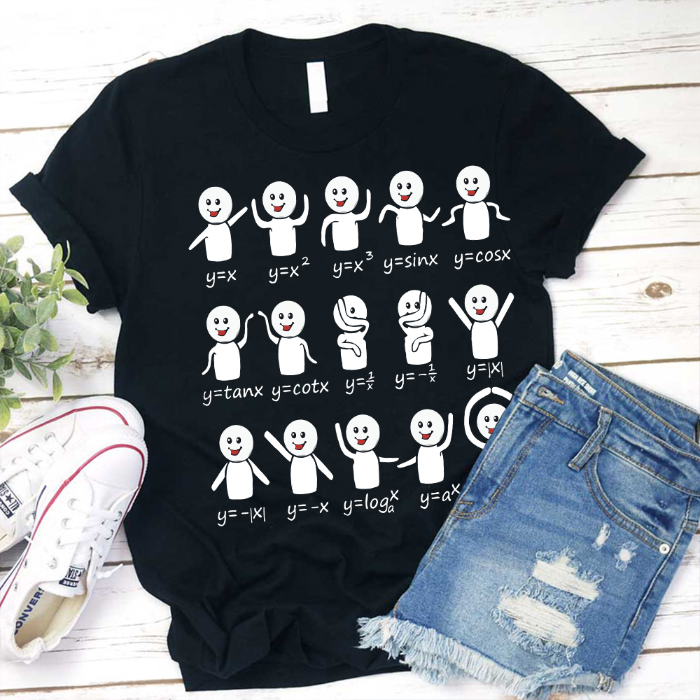 Funny Math Formula Little People T-Shirt