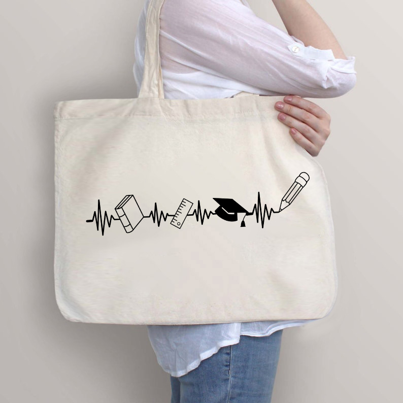 Lehrer Tragetasche mit Reißverschluss