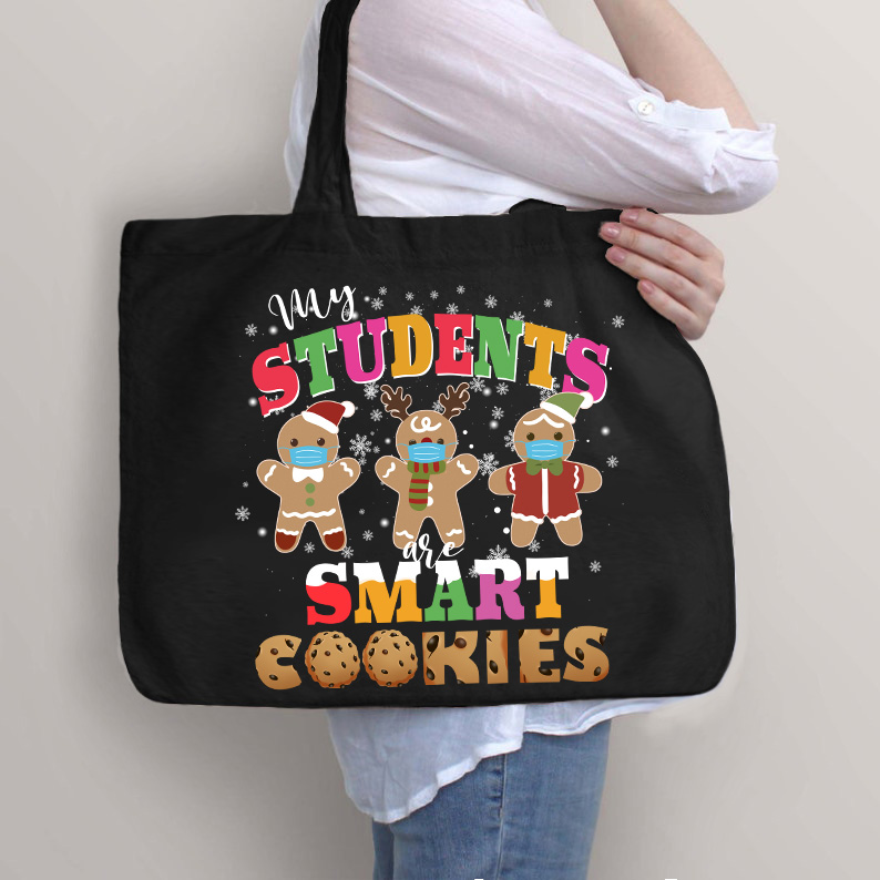 Meine Schüler sind schlaue Kekse Lehrer Tragetasche mit Reißverschluss