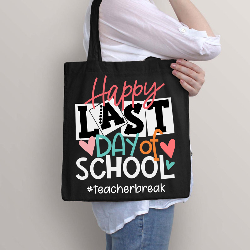 Personalisiert Schönen letzten Schultag Lehrer Tragetasche