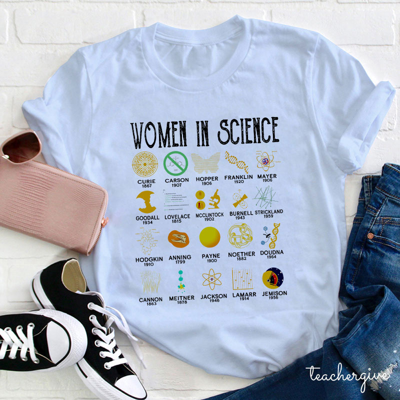 Just A Wowan In Science Teacher T-Shirt