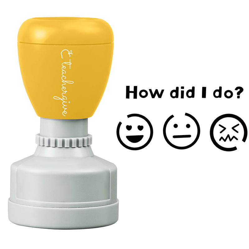 How Did I Do Teacher Stamp