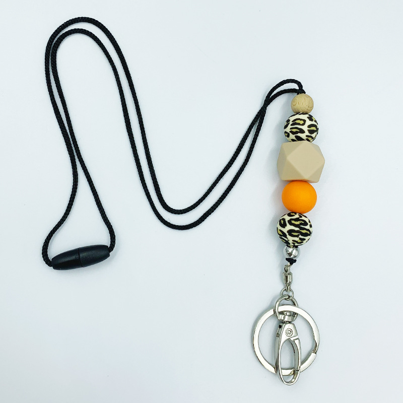 Leopard Teacher Lanyard