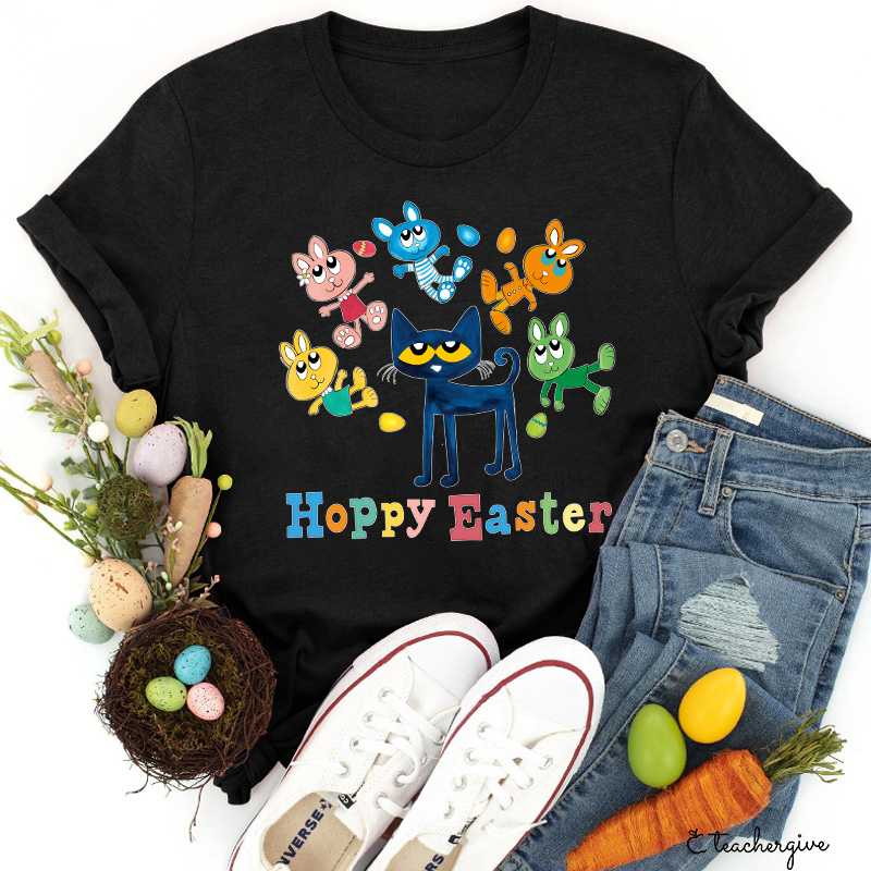 Hoppy Easter Teacher T-Shirt