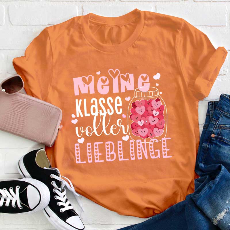 Meine Klasse Ist Voller Lieblinge Lehrer T-Shirt