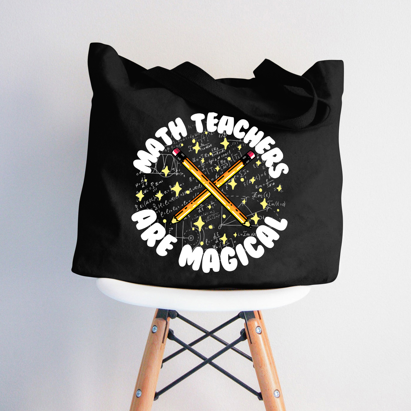 Mathematiklehrer sind magisch Lehrer Tragetasche mit Reißverschluss