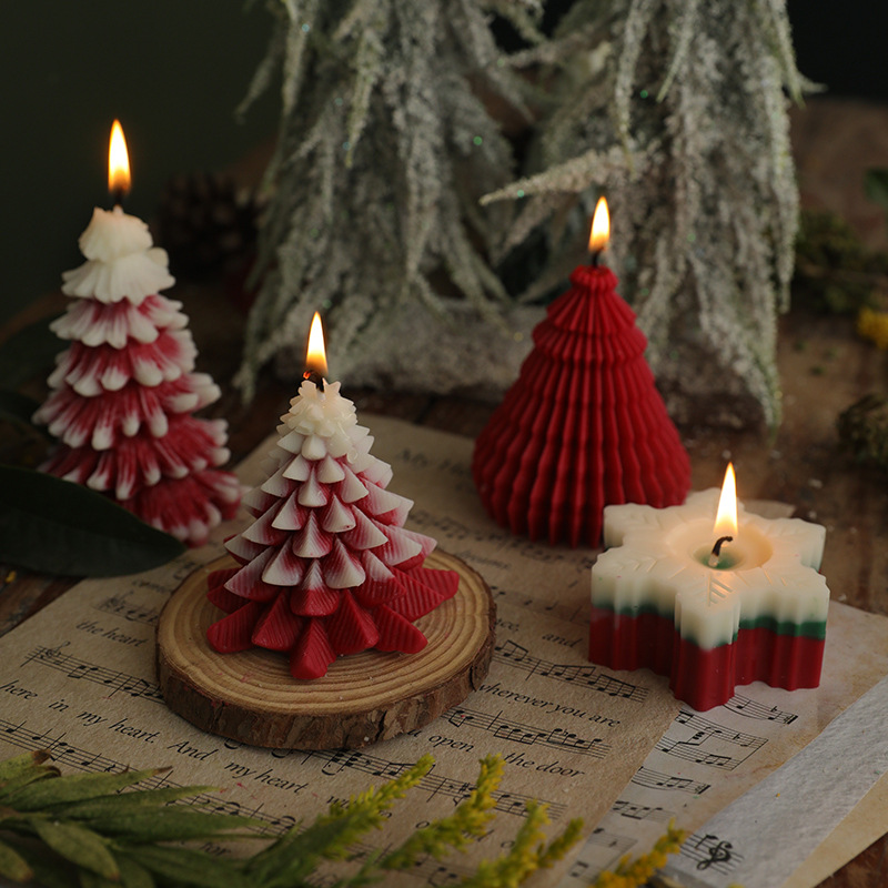 Christmas Tree Scented Candles Teacher Christmas Decoration