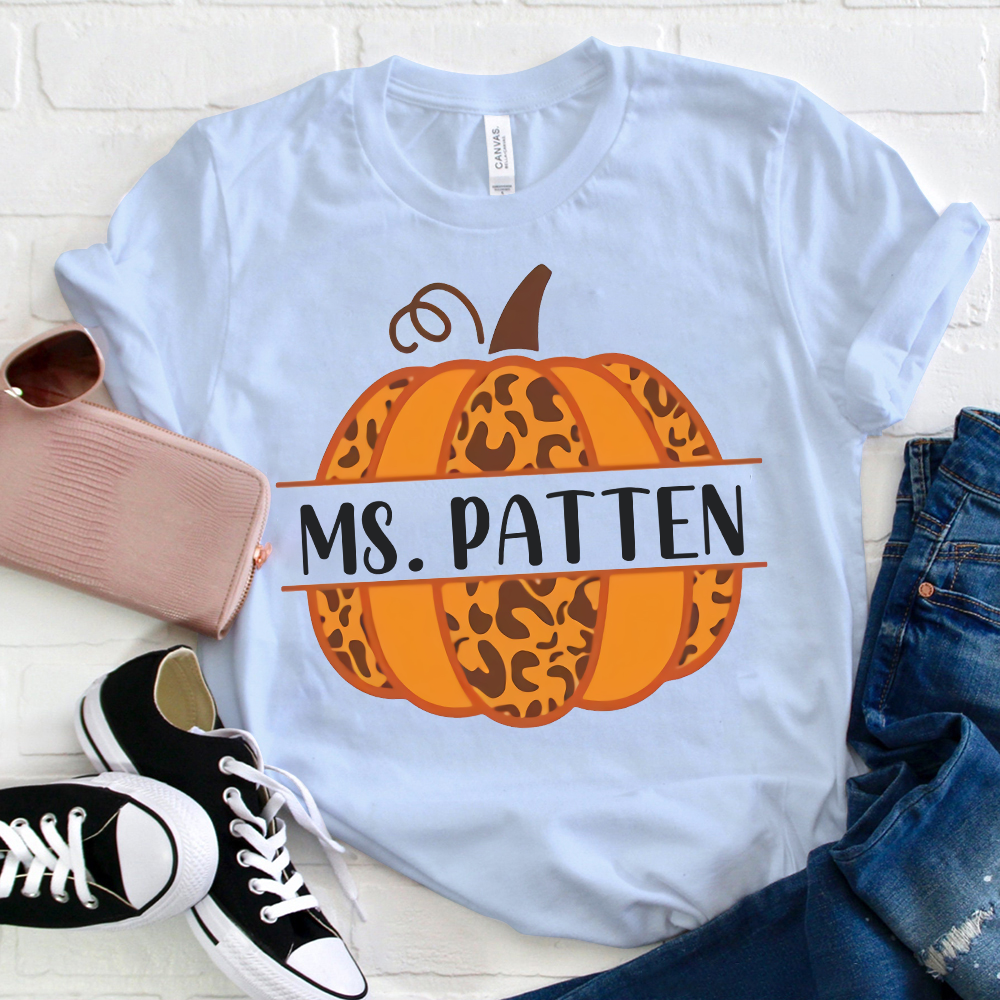 Personalized Pumpkin T-Shirt