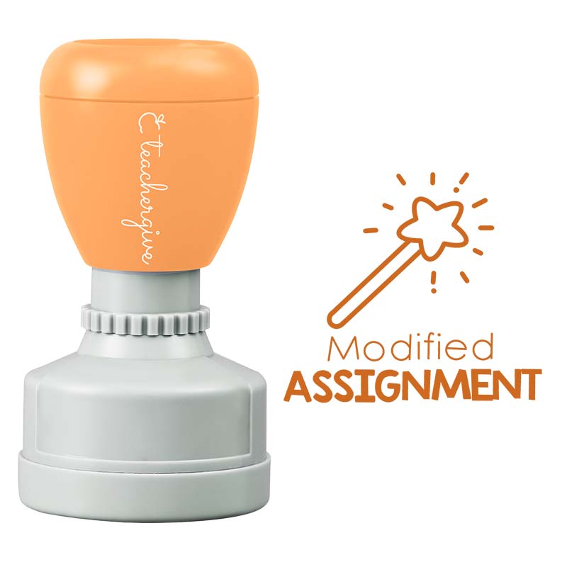 Modified Assignment Teacher Stamp