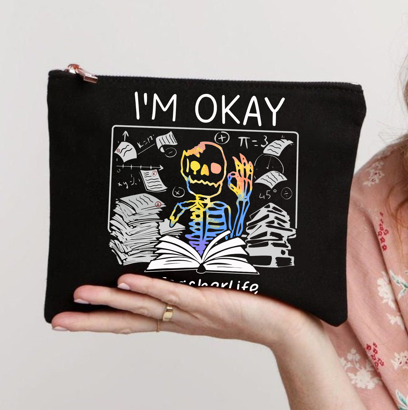 Mir geht es gut Lehrer Schminktasche