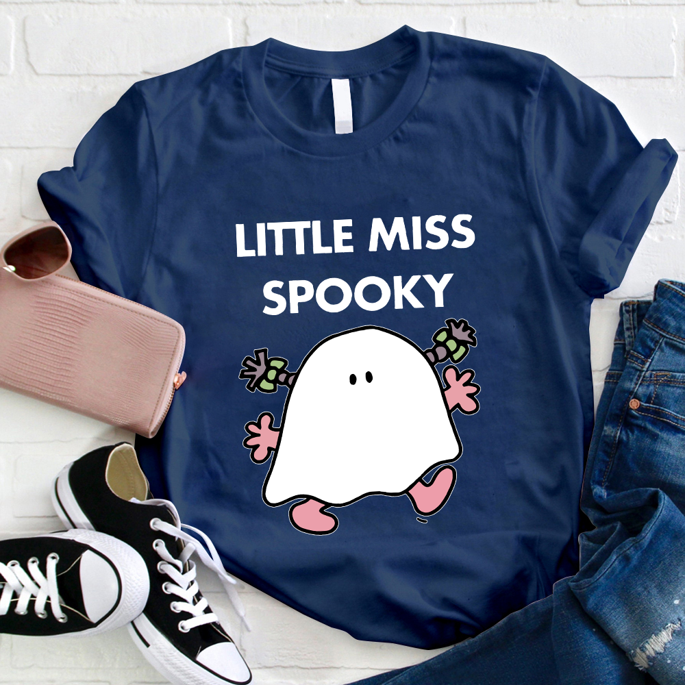 Little Miss Spooky Ghost T-Shirt