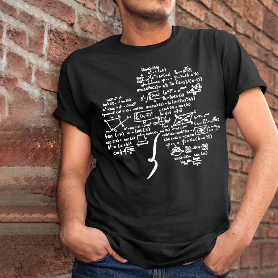 Mathematics And The Clover T-Shirt