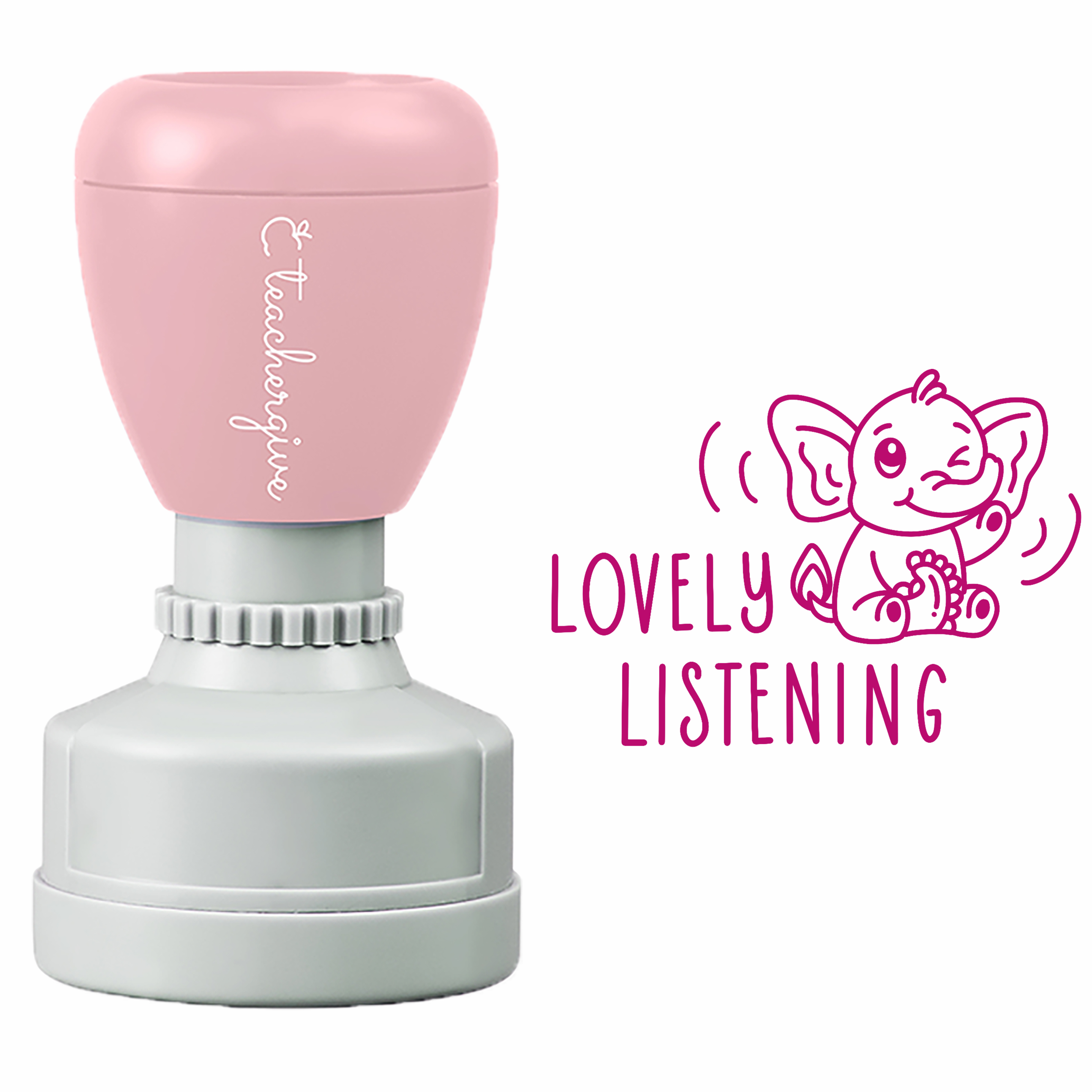 Lovely Listening Stamp
