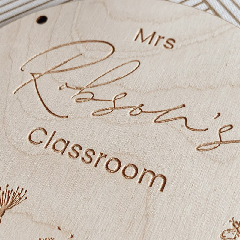 Personalized Teacher's Appreciation Classroom Door Sign