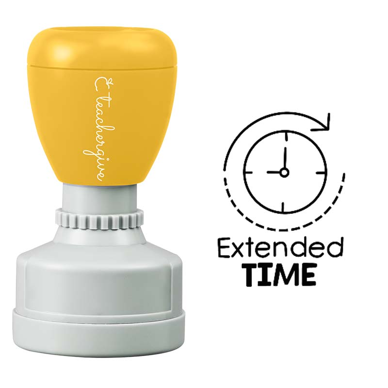 Extented Time Teacher Stamp