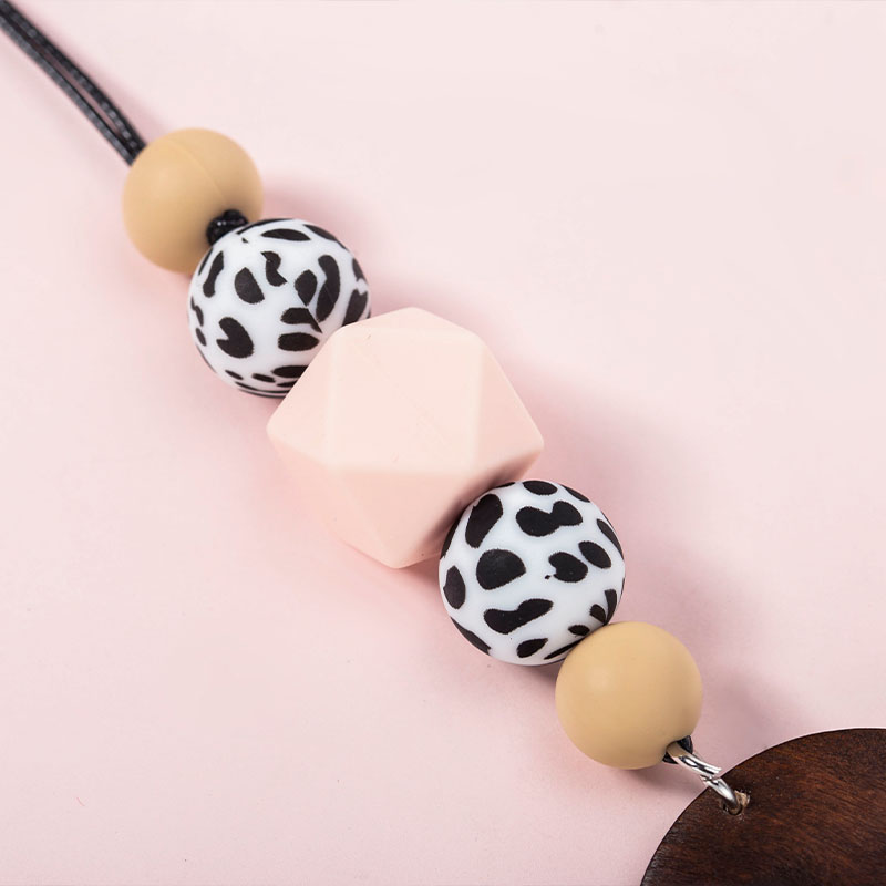 Personalized Beaded Teacher Spot Lanyard