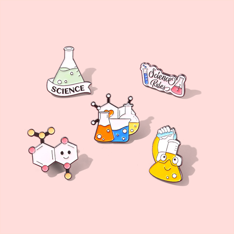 Wissenschaftliche Reihe zu experimentellen Kolbenbechern Pin-Set