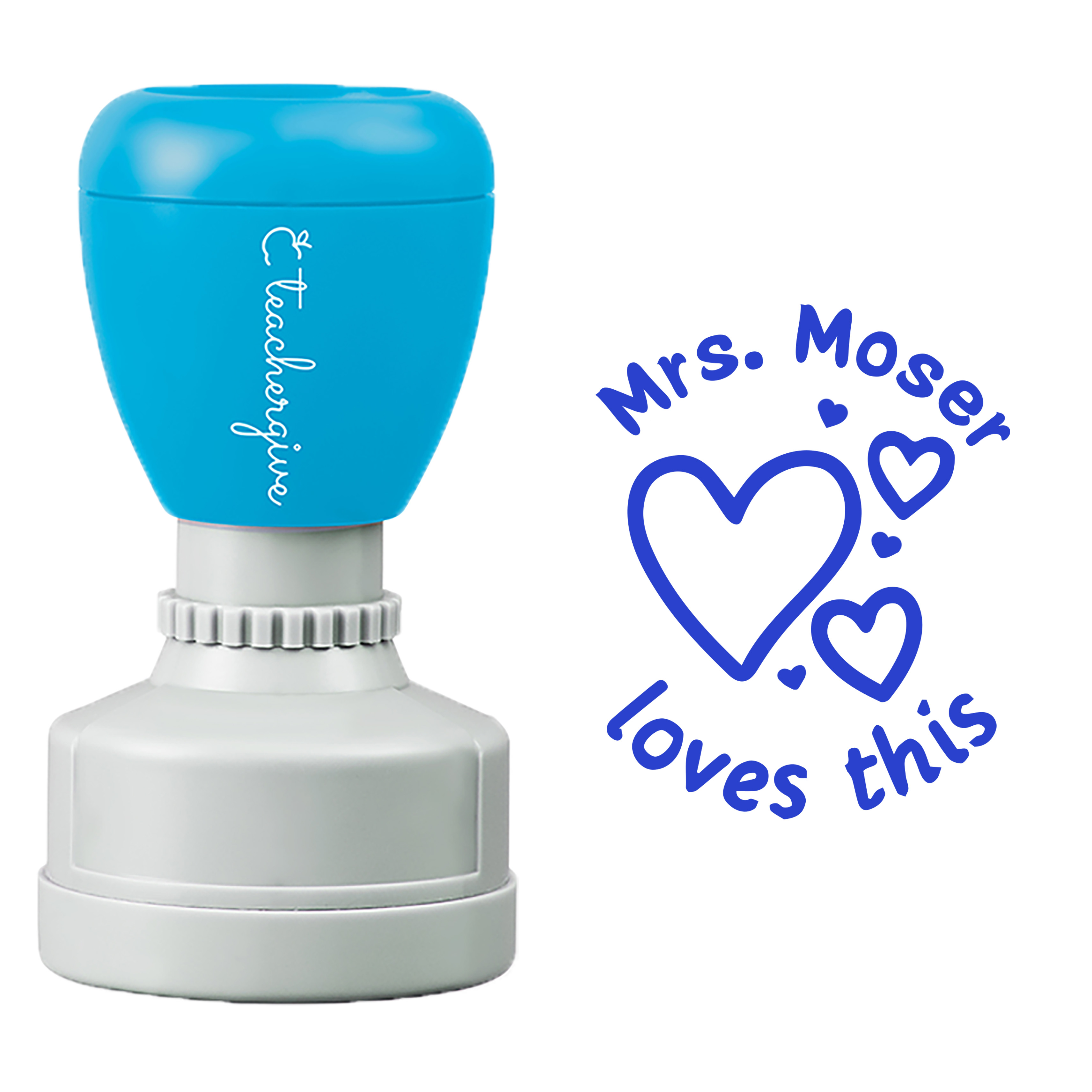 Personalized Heart Stamp