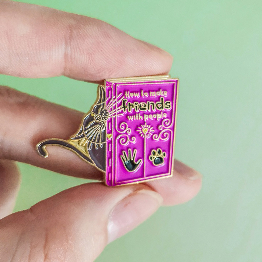 Die Katzen Bücher Pin