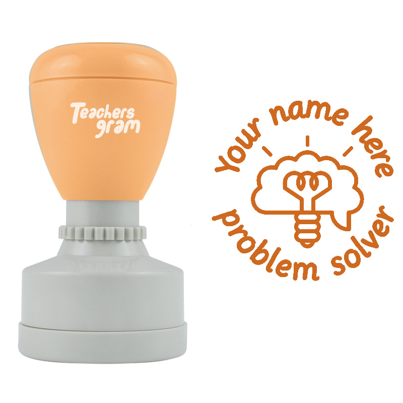 Personalized Problem Solver Stamp