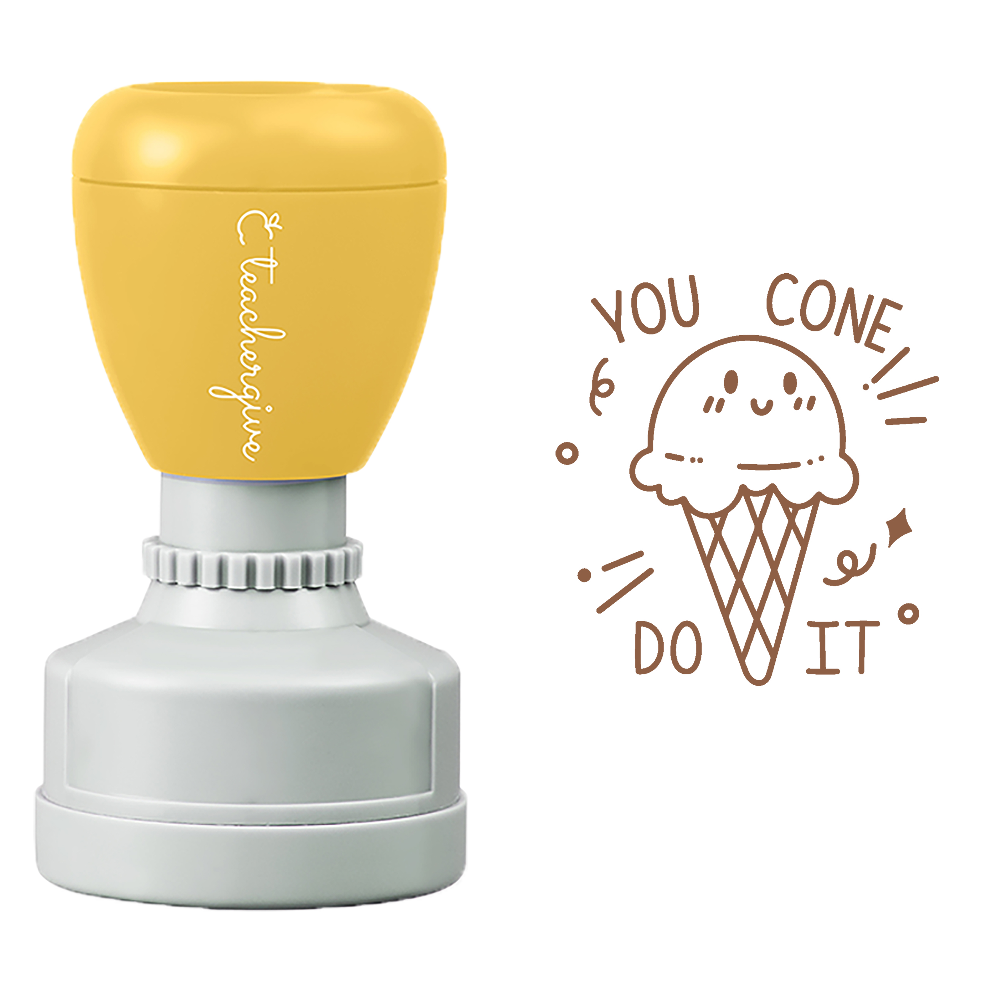 You Cone Do It Stamp
