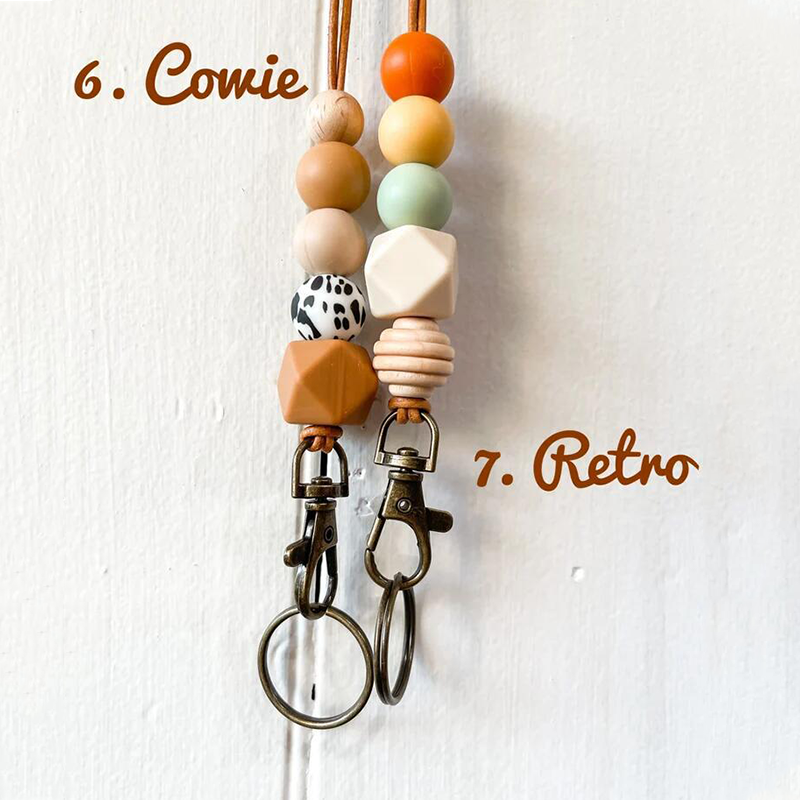 Colorful Beaded Lanyard