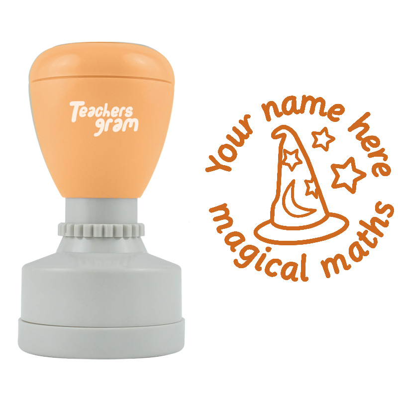 Personalized Magical Maths Stamp
