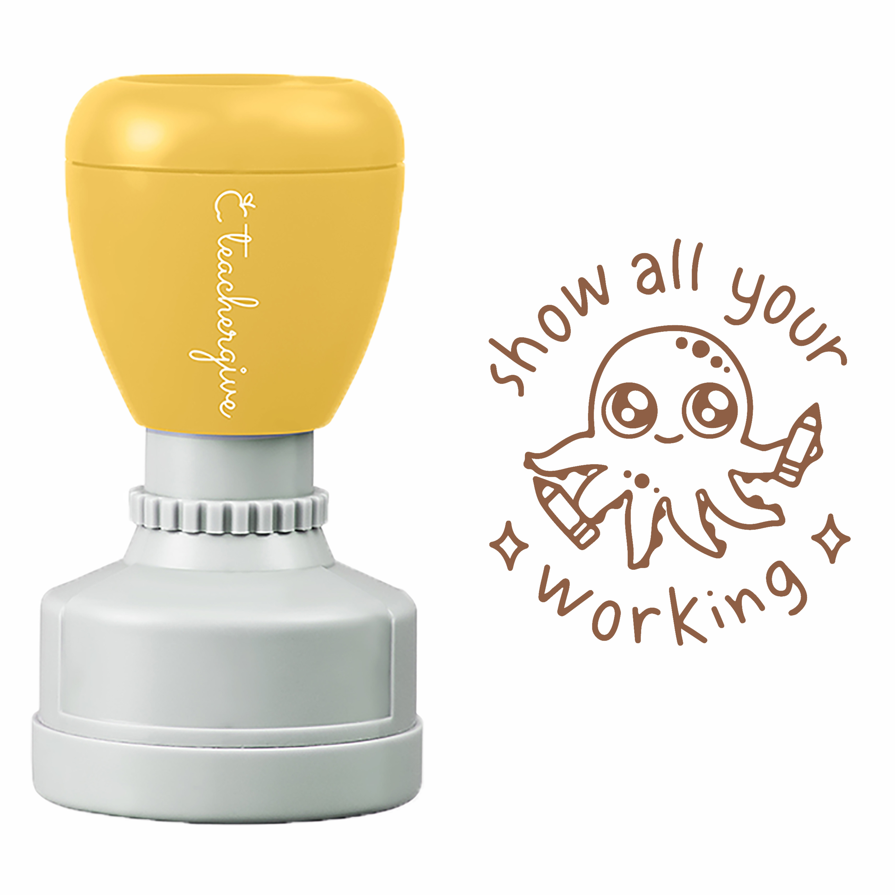 Show All Your Working Stamp