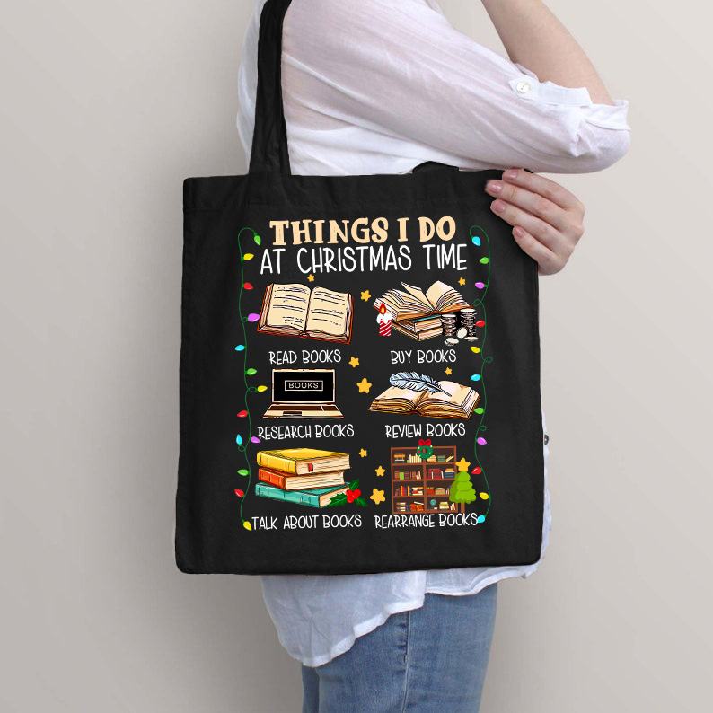 Dinge, die ich zur Weihnachtszeit mache Lehrer Tragetasche